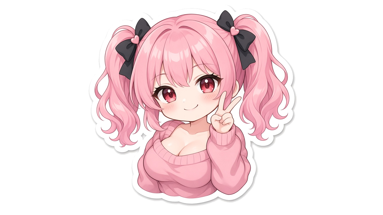 Mochi Chibi Kiss-Cut Sticker
